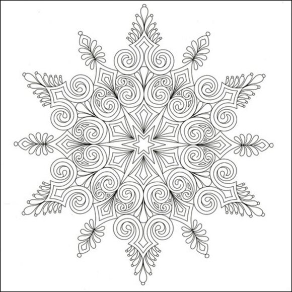 Christmas to Color Adult Coloring Book by Mary Tanana Giftable for the Holidays - Picture 8 of 12